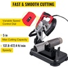 image:imageVEVOR Portable Band Saw 110V Removable Alloy Steel Base 5 Inch Cutting Capacity Hand held Variable Speed Portable Bandsaw 10Amp Motor Deep Cut Band saw for Metal Woodwith Base