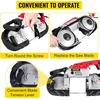 image:imageVEVOR Portable Band Saw 110V Removable Alloy Steel Base 5 Inch Cutting Capacity Hand held Variable Speed Portable Bandsaw 10Amp Motor Deep Cut Band saw for Metal WoodNo Base
