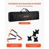 image:imageVEVOR Portable Folding Workstand 802 x 412 ft Collapsible Workbench 6000 lbs Weight Capacity No Assembly Foldable Work Stand with Storage Bag Table Top NOT Included for Garage Workshop OutdoorL6ftW4ftH30inch