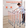 image:imageVEVOR Portable Folding Workstand 802 x 412 ft Collapsible Workbench 6000 lbs Weight Capacity No Assembly Foldable Work Stand with Storage Bag Table Top NOT Included for Garage Workshop OutdoorL8ftW4ftH36inch