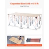 image:imageVEVOR Portable Folding Workstand 802 x 412 ft Collapsible Workbench 6000 lbs Weight Capacity No Assembly Foldable Work Stand with Storage Bag Table Top NOT Included for Garage Workshop OutdoorL8ftW4ftH36inch