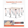 image:imageVEVOR Portable Folding Workstand 802 x 412 ft Collapsible Workbench 6000 lbs Weight Capacity No Assembly Foldable Work Stand with Storage Bag Table Top NOT Included for Garage Workshop OutdoorL4ftW4ftH30inch