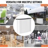 image:imageVEVOR Portable Tradeshow Podium Table 5118 x 1831 x 374 Display Exhibition Counter Stand Booth Fair with Wall Foldable Promotion Retail Bar Table Pop Up Podium with Storage Rack Carrying Bag51 Length