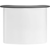 image:imageVEVOR Portable Tradeshow Podium Table 5118 x 1831 x 374 Display Exhibition Counter Stand Booth Fair with Wall Foldable Promotion Retail Bar Table Pop Up Podium with Storage Rack Carrying Bag51 Length