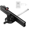 image:imageVEVOR Precision Miter Gauge Standard Slot 34 x 38 Aluminum Alloy Table Saw Miter Gauge with 1935 in Grating 15 Angle Stops Adjustable Spring Loaded Plunger and Removable Disc for Woodworking18 Inch