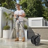 image:imageVEVOR Pressure Washer Hose Reel 60 ft x 14 inch Retractable Power HeavyDuty Steel Washer Hose Reel 4000PSI Max AutoRewinding Flexible WallFloor Mounted for Car WashingGardenFloor Cleaning60 ft x 14 inch  4000PSI
