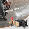 image:imageVEVOR Pressure Washer Pump 1 Shaft Horizontal Triplex Plunger 4000 PSI 40GPM Replacement Power Washer Pumps Kit with 5 Nozzles Compatible with Simpson MorFlex 40224 40225 40226 Santoprene4200 PSI