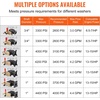 image:imageVEVOR Pressure Washer Pump 1 Shaft Horizontal Triplex Plunger 4000 PSI 40GPM Replacement Power Washer Pumps Kit with 5 Nozzles Compatible with Simpson MorFlex 40224 40225 40226 Santoprene4000 PSI