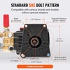 image:imageVEVOR Pressure Washer Pump 1 Shaft Horizontal Triplex Plunger 4000 PSI 40GPM Replacement Power Washer Pumps Kit with 5 Nozzles Compatible with Simpson MorFlex 40224 40225 40226 Santoprene4400 PSI