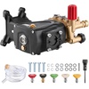 image:imageVEVOR Pressure Washer Pump 1 Shaft Horizontal Triplex Plunger 4000 PSI 40GPM Replacement Power Washer Pumps Kit with 5 Nozzles Compatible with Simpson MorFlex 40224 40225 40226 Santoprene4000 PSI