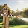 image:imageVEVOR Pressure Washer Telescoping Wand 21 ft 4000 psi Telescopic Spray Wand with Power Washer Extension Wands Gutter Cleaner Brush Head Pivoting Coupler 7 Spray Nozzles and Support Harness18FT with Brush Head
