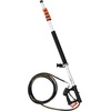 image:imageVEVOR Pressure Washer Telescoping Wand 21 ft 4000 psi Telescopic Spray Wand with Power Washer Extension Wands Gutter Cleaner Brush Head Pivoting Coupler 7 Spray Nozzles and Support Harness18FT with Brush Head