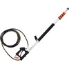 image:imageVEVOR Pressure Washer Telescoping Wand 21 ft 4000 psi Telescopic Spray Wand with Power Washer Extension Wands Gutter Cleaner Brush Head Pivoting Coupler 7 Spray Nozzles and Support Harness18FT with Brush Head