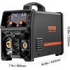 image:imageVEVOR Pro MIG Welder 250A Pluse Mig Welding Machine 5in1 Synergic Welder Machine MIG PluseGas MIGFlux Core MIGStickLift TIG 110V220V Dual Voltage Aluminum Mig Welder with LCD Screen Display4in1 200A