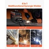 image:imageVEVOR Pro MIG Welder 250A Pluse Mig Welding Machine 5in1 Synergic Welder Machine MIG PluseGas MIGFlux Core MIGStickLift TIG 110V220V Dual Voltage Aluminum Mig Welder with LCD Screen Display4in1 160A