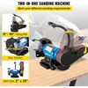 image:imageVEVOR Professional 4 x 36 in Belt Sander with 8 Disc Sander 5A Induction Motor Cast Aluminum Worktable for Woodworking Metalworking2IN1 2 Belt Grinder