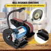 image:imageVEVOR Professional 4 x 36 in Belt Sander with 8 Disc Sander 5A Induction Motor Cast Aluminum Worktable for Woodworking Metalworking2IN1 2 Belt Grinder