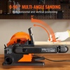 image:imageVEVOR Professional 4 x 36 in Belt Sander with 8 Disc Sander 5A Induction Motor Cast Aluminum Worktable for Woodworking MetalworkingProfessional GeneralPurpose