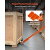 image:imageVEVOR Prylever Bar 3T6600lbs Load Capacity 45FT Length Steel Handle Lever Dollyr with 28 Wheels for Large Pallets Heavy Items Concrete Blocks Heavy Duty Equipment Handling3T45FT 2 Pack