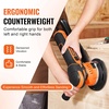 image:imageVEVOR Random Orbital Sander 5 amp 6Inch 350W Brushless Orbital Sander 10000 PRM 6 Variable Speed Electric Palm Sander with 20PCS Sandpapers Dust Connector amp Hose for Woodworking Detailing SandingOrange