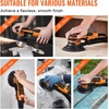 image:imageVEVOR Random Orbital Sander 5 amp 6Inch 350W Brushless Orbital Sander 10000 PRM 6 Variable Speed Electric Palm Sander with 20PCS Sandpapers Dust Connector amp Hose for Woodworking Detailing SandingOrange