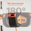 image:imageVEVOR Retractable Air Hose Reel 38 Inch x 80 FT Hybrid Air Hose Max 300PSI Enclosed AirCompressor Hoses Reel Auto Rewind with 66 ft Lead in 180 Swivel CeilingWall Mount for Workshops38IN x 65FT