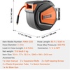 image:imageVEVOR Retractable Air Hose Reel 38 Inch x 80 FT Hybrid Air Hose Max 300PSI Enclosed AirCompressor Hoses Reel Auto Rewind with 66 ft Lead in 180 Swivel CeilingWall Mount for Workshops38IN x 65FT