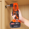 image:imageVEVOR Right Angle Drill 38 Inch Chuck 90 Degree Cordless Right Angle Drill with Brushless Motor Battery Charger and Belt Clip Adjustable Speed for Fastening and Loosening in Tight Spaces
