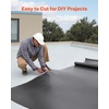 image:imageVEVOR Roll Roofing 15 x 30 ft 45 mil EPDM Rubber Roofing Long Lifespan amp WeatherResistant Withstands Harsh Temperatures Flexible amp Easy Installation Roof Underlayment for RVs Roofs Ponds20 ft x 25 ft