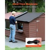 image:imageVEVOR Roll Roofing 15 x 30 ft 45 mil EPDM Rubber Roofing Long Lifespan amp WeatherResistant Withstands Harsh Temperatures Flexible amp Easy Installation Roof Underlayment for RVs Roofs Ponds15 ft x 30 ft