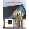 image:imageVEVOR Roll Roofing 15 x 30 ft 45 mil EPDM Rubber Roofing Long Lifespan amp WeatherResistant Withstands Harsh Temperatures Flexible amp Easy Installation Roof Underlayment for RVs Roofs Ponds15 ft x 15 ft