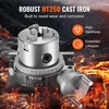 image:imageVEVOR Rotary Table for Milling Machines 4 100 mm Horizontal Vertical Model Precision Milling Rotary Table with 3180 mm 3Jaw Chuck M10 TBolts Nuts for Milling Engineering Indexing Tools