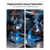 image:imageVEVOR Rotary Welding Positioner 441 lbs Load Capacity 45 to 90 Tilt Angle Welding Positioner Turntable Table 055 RPM Speed Control Electric and Foot Pedal for Cutting Grinding Assembly10KG