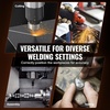 image:imageVEVOR Rotary Welding Positioner 441 lbs Load Capacity 45 to 90 Tilt Angle Welding Positioner Turntable Table 055 RPM Speed Control Electric and Foot Pedal for Cutting Grinding Assembly187 x 241 x 378