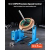 image:imageVEVOR Rotary Welding Positioner 441 lbs Load Capacity 45 to 90 Tilt Angle Welding Positioner Turntable Table 055 RPM Speed Control Electric and Foot Pedal for Cutting Grinding Assembly200KG