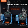 image:imageVEVOR Rotary Welding Positioner 441 lbs Load Capacity 45 to 90 Tilt Angle Welding Positioner Turntable Table 055 RPM Speed Control Electric and Foot Pedal for Cutting Grinding Assembly50KG