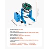 image:imageVEVOR Rotary Welding Positioner 441 lbs Load Capacity 45 to 90 Tilt Angle Welding Positioner Turntable Table 055 RPM Speed Control Electric and Foot Pedal for Cutting Grinding Assembly300KG