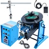 image:imageVEVOR Rotary Welding Positioner 441 lbs Load Capacity 45 to 90 Tilt Angle Welding Positioner Turntable Table 055 RPM Speed Control Electric and Foot Pedal for Cutting Grinding Assembly50KG