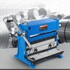 image:imageVEVOR Sheet Metal Brake 12inch 3In1 Combination Shear Brake Roll Machine 20Gauge Capacity Shear Press Brake with 90 Max Bending Angle Shears and Slip Roll Machine for Shear Bending Rolling