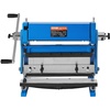 image:imageVEVOR Sheet Metal Brake 12inch 3In1 Combination Shear Brake Roll Machine 20Gauge Capacity Shear Press Brake with 90 Max Bending Angle Shears and Slip Roll Machine for Shear Bending Rolling