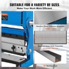 image:imageVEVOR Sheet Metal Brake 12inch 3In1 Combination Shear Brake Roll Machine 20Gauge Capacity Shear Press Brake with 90 Max Bending Angle Shears and Slip Roll Machine for Shear Bending Rolling
