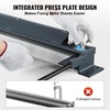 image:imageVEVOR Sheet Metal Brake 36Inch Sheet Metal Bending Bender Portable Mini Brake with 20 Gauge Low Carbon Steel 14 Gauge Aluminum Capacity 0130 Degree Adjustable Angle Extended Handle for Bending48inch
