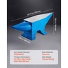 image:imageVEVOR Single Horn Anvil  132Lbs Cast Steel Anvil for Blacksmiths amp Jewelers  Durable amp Robust Metal Working Tool132Lbs