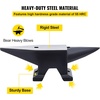 image:imageVEVOR Single Horn Anvil  132Lbs Cast Steel Anvil for Blacksmiths amp Jewelers  Durable amp Robust Metal Working ToolBlack 110LB