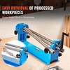 image:imageVEVOR Slip Roll Machine 24Inch Forming Width 16 Gauge Capacity Sheet Metal Slip Roller with 2 Detachable Rollers Bending Round Machine for Aluminum Alloy Sheet Low Carbon Steel Copper Sheet