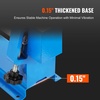 image:imageVEVOR Slip Roll Machine 24Inch Forming Width 16 Gauge Capacity Sheet Metal Slip Roller with 2 Detachable Rollers Bending Round Machine for Aluminum Alloy Sheet Low Carbon Steel Copper Sheet
