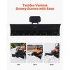 image:imageVEVOR Snow Plow Kit 60in Universal Snow Plow Attachment Height amp LeftRight Adjustable Quick to Detach Steel ATV Scrape Blade 3 Mount Options Efficient Snows Clearing for Most ATVs amp UTVs60inch