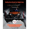 image:imageVEVOR Snow Plow Kit 60in Universal Snow Plow Attachment Height amp LeftRight Adjustable Quick to Detach Steel ATV Scrape Blade 3 Mount Options Efficient Snows Clearing for Most ATVs amp UTVs43inch70inch Adjustable