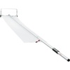 image:imageVEVOR Snow Roof Rake 30ft Reach Aluminium Roof Shovel with Slide Cloth Premium 19 Blade Snow Removal Tool Safe on Roof with Roll Wheels AntiSlip Handle Use for House Roof Car Snow Wet Leaves