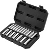 image:imageVEVOR Socket Set 225 Pieces 38 amp 14 amp 12 inch Drive Socket and Ratchet Set SAE and Metric Deep and Shallow Mechanic Tool Kit with Bits Accessories Storage Case CRV Alloy Steel for Repair12